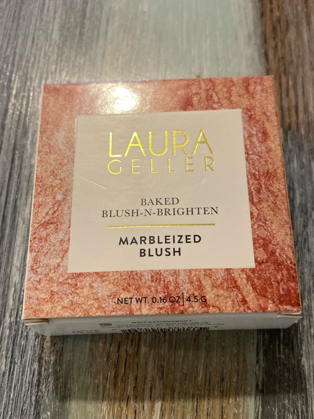 Laura Geller Baked Blush-N-Brighten Marbleized Blush in a 4.5g Tropic Hues